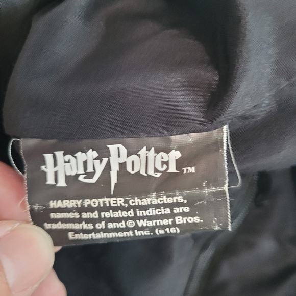 Harry Potter Daily Prophet Allover Newspaper Print Slouch Backpack - Picture 12 of 15